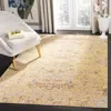 Safavieh Mystique Machine Made Area Rug, Gold / Multi Transitional Style Easy Care In Gold