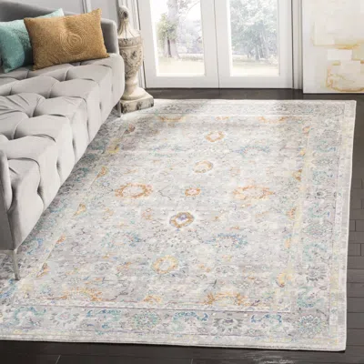 Safavieh Mystique Machine Made Area Rug, Grey / Multi Traditional Style Easy Care