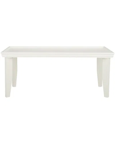 Safavieh Naios Coffee Table In White
