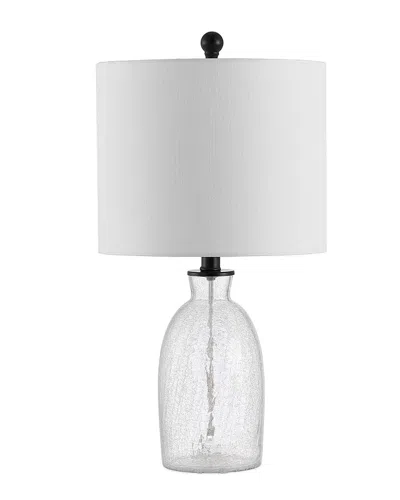 Safavieh Nakula Glass Table Lamp In Clear