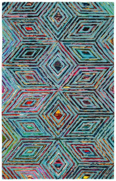 Safavieh Nantucket Collection Handmade Rug In Blue