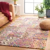 Safavieh Nantucket Hand Made Area Rug, Beige / Brown Bohemian Style Non-shedding In Multi