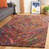 Safavieh Nantucket Hand Made Area Rug, Multi Bohemian Style Non-shedding In Multi