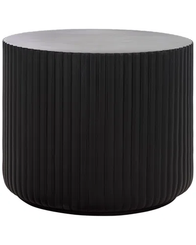 Safavieh Napa Low Wide Side Table In Black