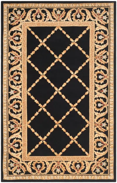 Safavieh Naples Collection Handmade Rug In Black