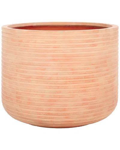 Safavieh Nardo Large Planter Pot In Brown