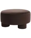 Safavieh Naref Cocktail Ottoman In Brown