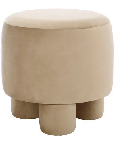 Safavieh Naref Ottoman In Neutral