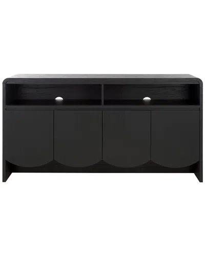 Safavieh Narine 2-shelf Sideboard/media Stand In Black