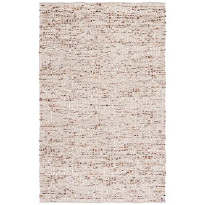 Safavieh Natura Flat Weave Wool/jute Rug In Ivory/beige In Beige;ivory