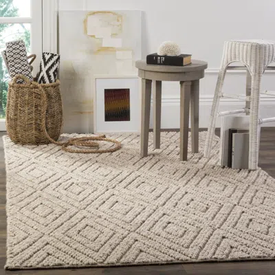 Safavieh Natura Hand Made Area Rug, Beige Contemporary Style Non-shedding In Neutral