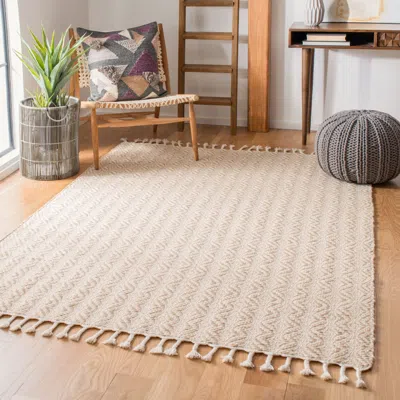 Safavieh Natura Hand Made Area Rug, Beige Contemporary Style Non-shedding In Nude