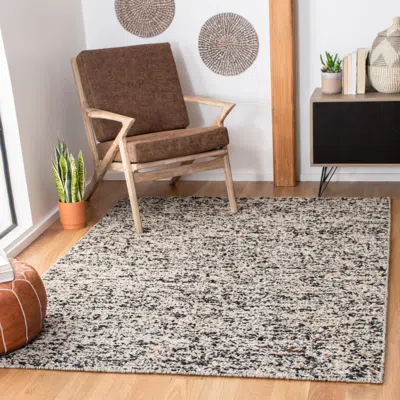 Safavieh Natura Hand Made Area Rug, Beige / Grey Solid / Tonal Style Non-shedding In Gray