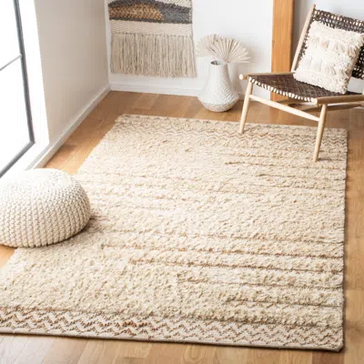 Safavieh Natura Hand Made Area Rug, Beige / Natural Contemporary Style Non-shedding In Neutral