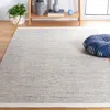 Safavieh Natura Hand Made Area Rug, Black / Ivory Solid / Tonal Style Non-shedding In Neutral