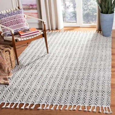 Safavieh Natura Hand Made Area Rug, Charcoal Contemporary Style Non-shedding In Neutral