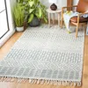 Safavieh Natura Hand Made Area Rug, Green Bohemian Style Non-shedding In Gray