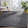Safavieh Natura Hand Made Area Rug, Grey / Black Solid / Tonal Style Non-shedding In Gray