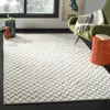 Safavieh Natura Hand Made Area Rug, Grey / Ivory Contemporary Style Non-shedding In Neutral