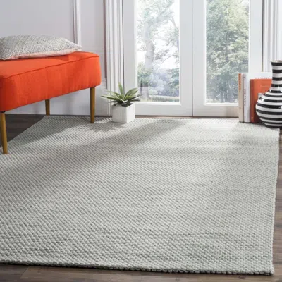 Safavieh Natura Hand Made Area Rug, Grey Solid / Tonal Style Non-shedding In Gray