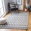 Safavieh Natura Hand Made Area Rug, Ivory / Black Bohemian Style Non-shedding In Gray