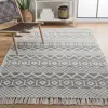 Safavieh Natura Hand Made Area Rug, Ivory / Black Bohemian Style Non-shedding In Gray
