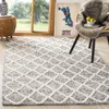 Safavieh Natura Hand Made Area Rug, Ivory / Black Shag / Flokati Style Non-shedding In Gray