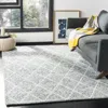 Safavieh Natura Hand Made Area Rug, Ivory / Blue Bohemian Style Non-shedding In Gray