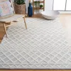 Safavieh Natura Hand Made Area Rug, Ivory / Blue Bohemian Style Non-shedding In Gray