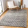 Safavieh Natura Hand Made Area Rug, Ivory / Brown Bohemian Style Non-shedding In Gray