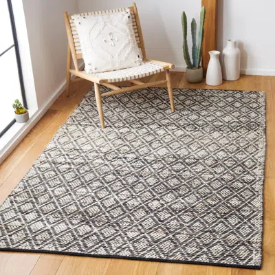 Safavieh Natura Hand Made Area Rug, Ivory / Brown Bohemian Style Non-shedding