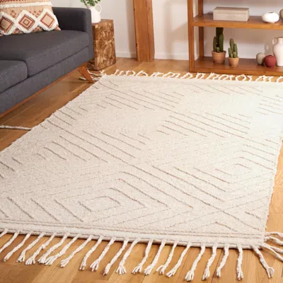 Safavieh Natura Hand Made Area Rug, Ivory Contemporary Style Non-shedding In Neutral