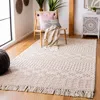 Safavieh Natura Hand Made Area Rug, Ivory / Pink Bohemian Style Non-shedding In Neutral