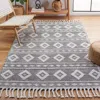 Safavieh Natura Hand Made Area Rug, Silver Bohemian Style Non-shedding In Gray