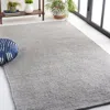 Safavieh Natura Hand Made Area Rug, Steel Solid / Tonal Style Non-shedding In Gray