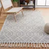 Safavieh Natura Machine Made Area Rug, Ivory / Black Contemporary Style Easy Care In Gray