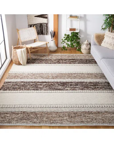 Safavieh Natura Wool & Cotton Rug In Brown