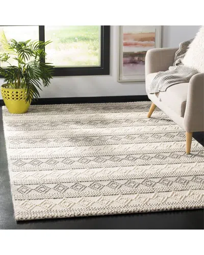 Safavieh Natura Wool & Cotton Rug In Gray