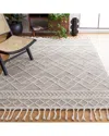 Safavieh Natura Wool & Cotton Rug In Gray
