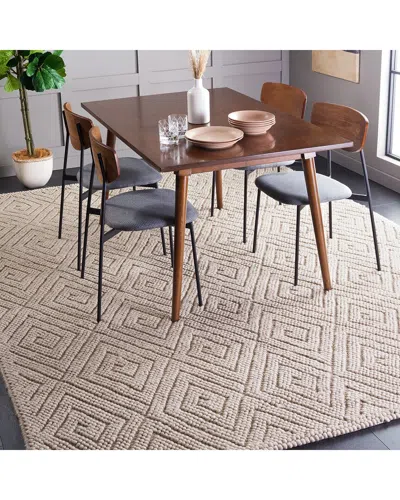 Safavieh Natura Wool & Cotton Rug In Beige