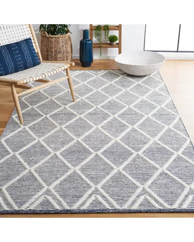 Safavieh Natura Wool & Cotton Rug In Blue