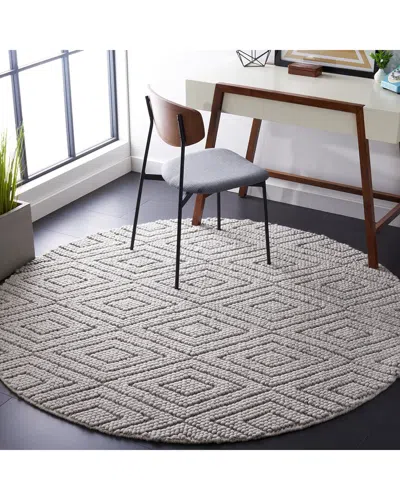Safavieh Natura Wool & Cotton Rug In Gray