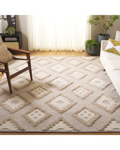 Safavieh Natura Wool Pile Rug In Brown