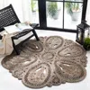 Safavieh Natural Fiber Hand Made Area Rug, Grey Bohemian Style Non-shedding In Gray