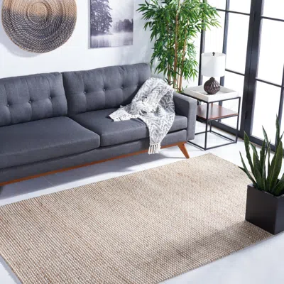 Safavieh Natural Fiber Hand Made Area Rug, Natural / Beige Contemporary Style Non-shedding In Neutral