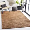 Safavieh Natural Fiber Hand Made Area Rug, Natural Bohemian Style Non-shedding In Brown