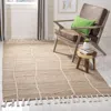 Safavieh Natural Fiber Hand Made Area Rug, Natural Bohemian Style Non-shedding In Brown