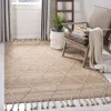 Safavieh Natural Fiber Hand Made Area Rug, Natural Bohemian Style Non-shedding In Neutral