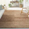 Safavieh Natural Fiber Hand Made Area Rug, Natural Bohemian Style Non-shedding In Brown