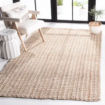 Safavieh Natural Fiber Hand Made Area Rug, Natural Contemporary Style Non-shedding In Neutral
